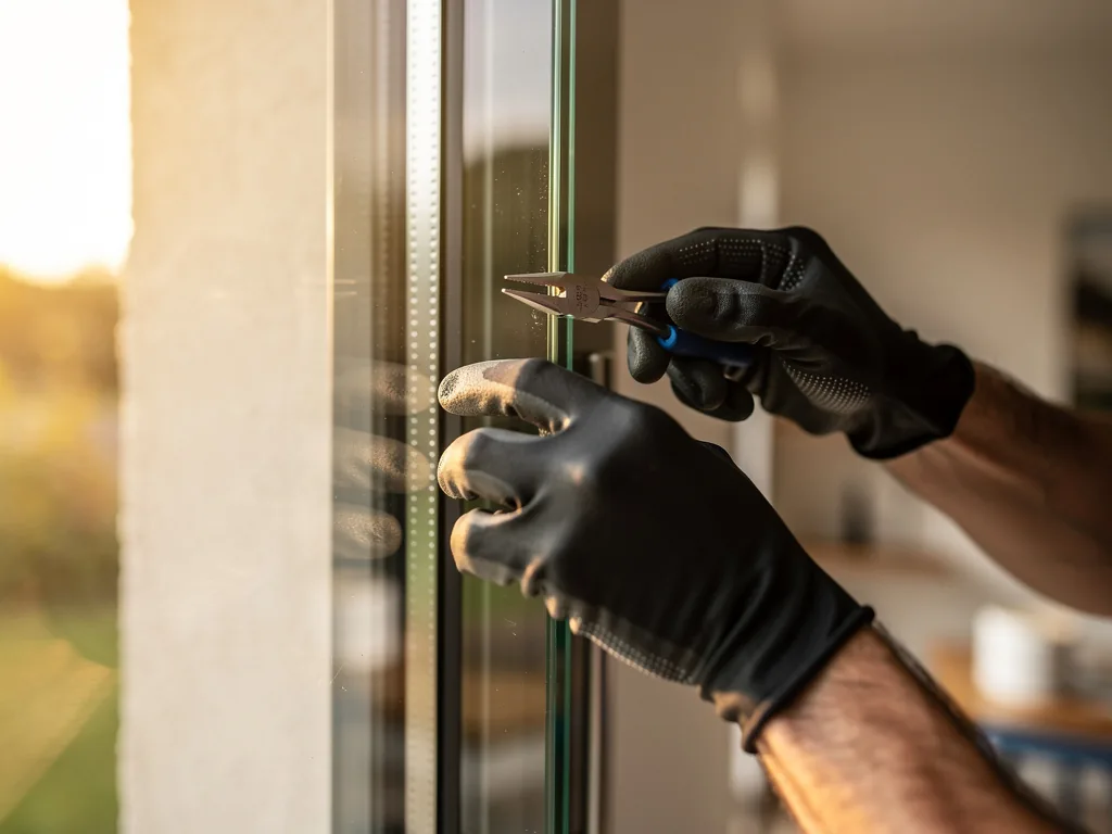 Intervention vitrier à Corbeil-Essonnes 91100 : artisan au travail